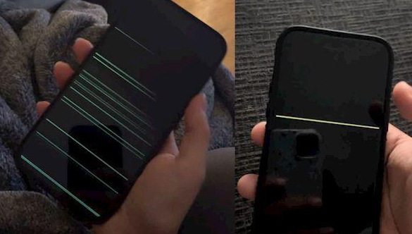 宁夏苹果14维修分享iPhone 14 Pro 屏幕有细横线怎么办 