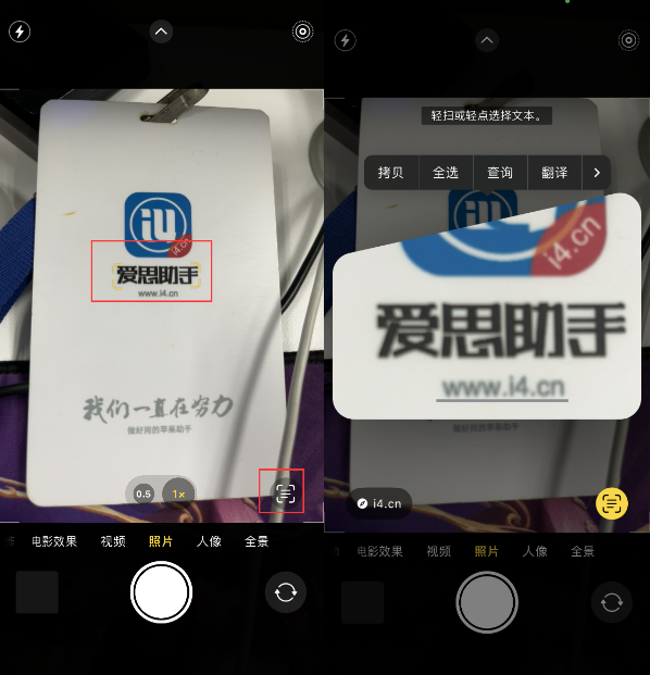 宁夏苹果手机维修分享升级iOS 16后如何通过相机翻译文本 