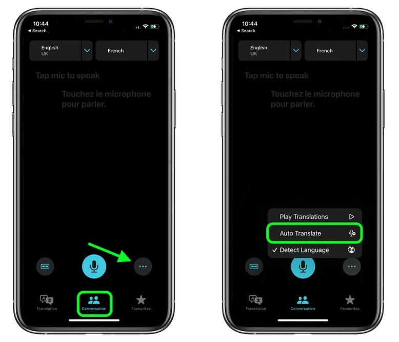 宁夏苹果手机维修分享iOS 15 “翻译” App 新改进 